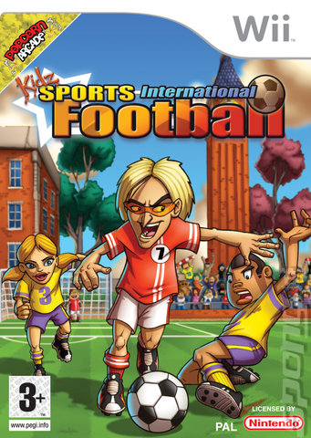 Kidz Sports: International Football - Wii Cover & Box Art
