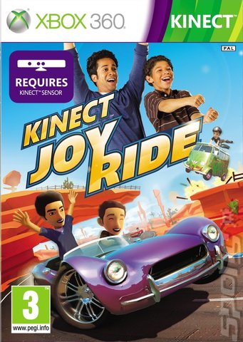 Kinect Joy Ride - Xbox 360 Cover & Box Art