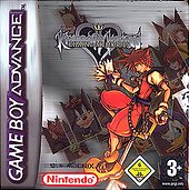 Kingdom Hearts: Chain of Memories - GBA Cover & Box Art