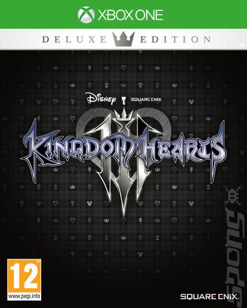 Kingdom Hearts III - Xbox One Cover & Box Art