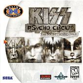 Kiss Psycho Circus: The Nightmare Child - Dreamcast Cover & Box Art