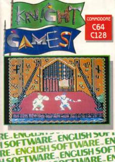 Knight Games - C64 Cover & Box Art