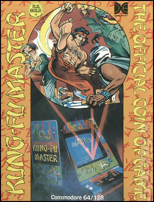Kung-Fu Master - C64 Cover & Box Art