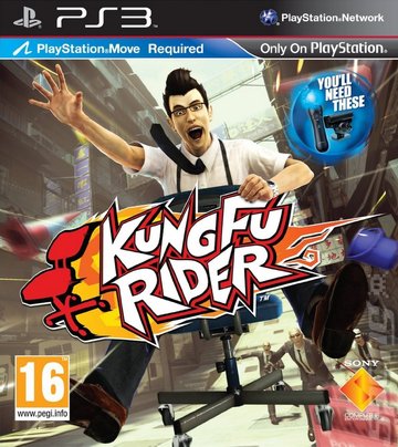 Kung Fu Rider - PS3 Cover & Box Art
