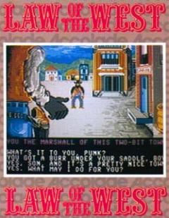 Law of the West - C64 Cover & Box Art