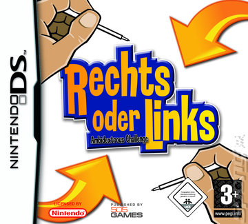 Left or Right: Ambidextrous Challenge - DS/DSi Cover & Box Art
