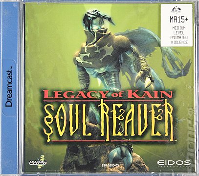 Legacy of Kain: Soul Reaver - Dreamcast Cover & Box Art