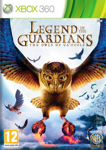 Legend of the Guardians: The Owls of Ga�Hoole: The Videogame - Xbox 360 Cover & Box Art