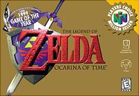 Legend of Zelda, The: Ocarina of Time - N64 Cover & Box Art