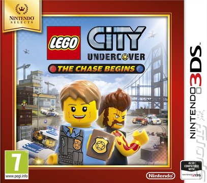 LEGO City Undercover: The Chase Begins - 3DS/2DS Cover & Box Art
