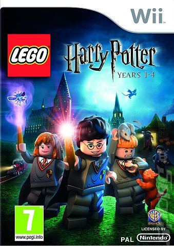LEGO Harry Potter: Years 1-4 - Wii Cover & Box Art