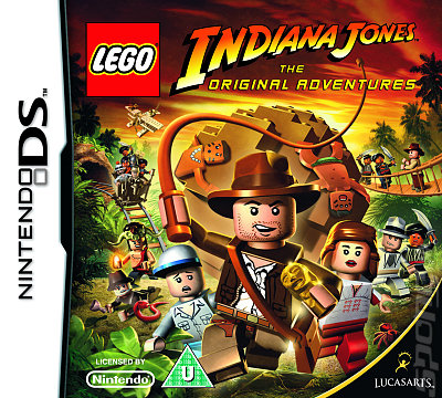 Lego Indiana Jones: The Original Adventures - DS/DSi Cover & Box Art