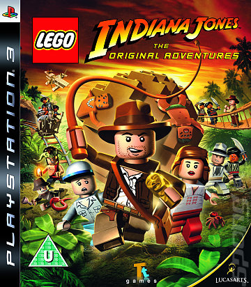 Lego Indiana Jones: The Original Adventures - PS3 Cover & Box Art