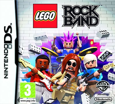 LEGO Rock Band - DS/DSi Cover & Box Art