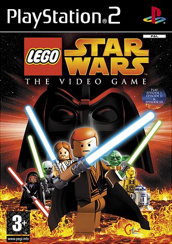 LEGO Star Wars - PS2 Cover & Box Art