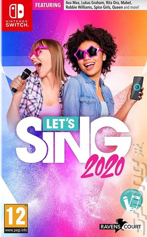 Let's Sing 2020 - Switch Cover & Box Art