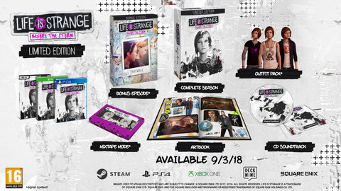 Life is Strange: Before the Storm - PS4 Cover & Box Art
