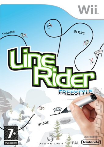 Line Rider: Freestyle - Wii Cover & Box Art