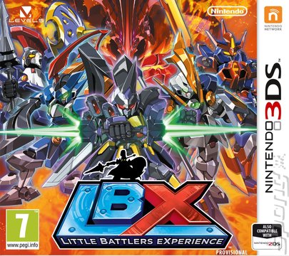 LBX: Little Battlers eXperience - 3DS/2DS Cover & Box Art