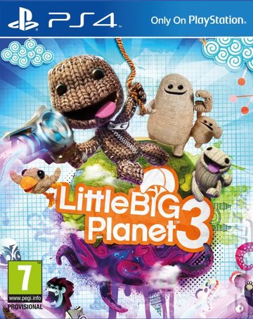 LittleBigPlanet 3 - PS4 Cover & Box Art
