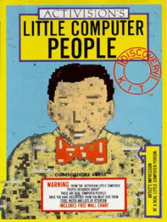 Little Computer People - C64 Cover & Box Art