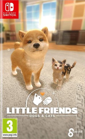 Little Friends: Dogs & Cats - Switch Cover & Box Art