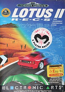 Lotus II: R-E-C-S (Sega Megadrive)