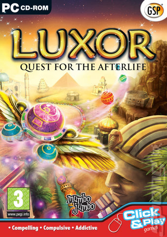 Luxor Quest for the Afterlife - PC Cover & Box Art