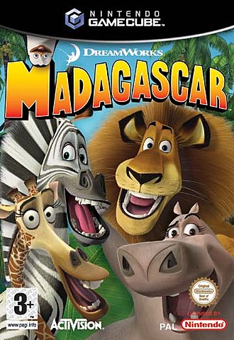 Madagascar - GameCube Cover & Box Art