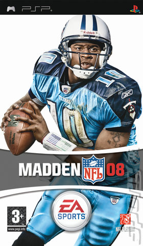 Madden NFL 08 - PSP Cover & Box Art