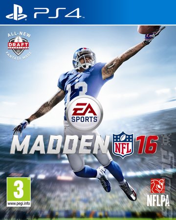 Madden NFL 16 - PS4 Cover & Box Art