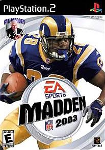 Madden NFL 2003 - PS2 Cover & Box Art