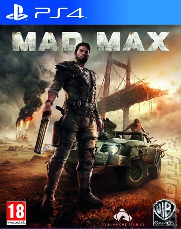 Mad Max - PS4 Cover & Box Art