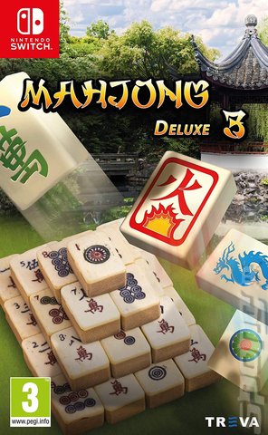 Mahjong Deluxe 3 - Switch Cover & Box Art