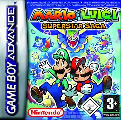 Mario and Luigi Superstar Saga - GBA Cover & Box Art
