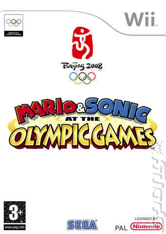 Mario & Sonic at the Olympic Games - Wii Cover & Box Art