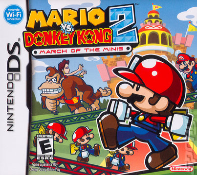 Mario Vs. Donkey Kong 2: March of the Minis - DS/DSi Cover & Box Art