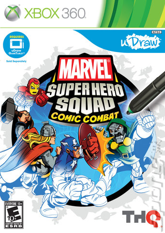 Marvel Super Hero Squad Comic Combat - Xbox 360 Cover & Box Art