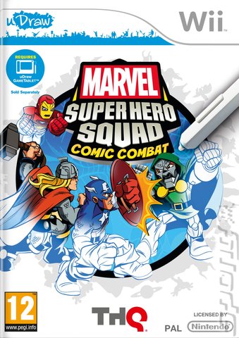 Marvel Super Hero Squad Comic Combat - Wii Cover & Box Art