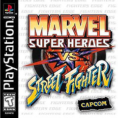 Marvel Super Heroes Vs Street Fighter (PlayStation)