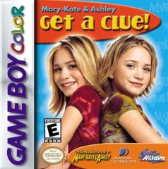 Mary Kate And Ashley: Get A Clue - Game Boy Color Cover & Box Art