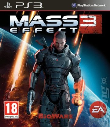 Mass Effect 3 - PS3 Cover & Box Art