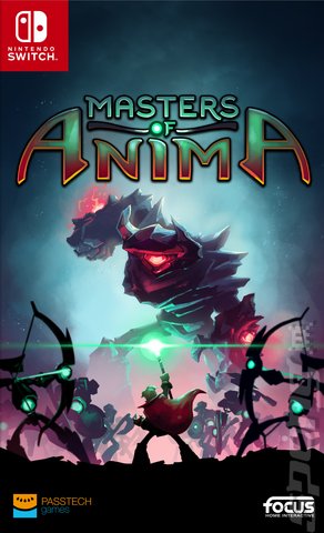 Masters of Anima - Switch Cover & Box Art