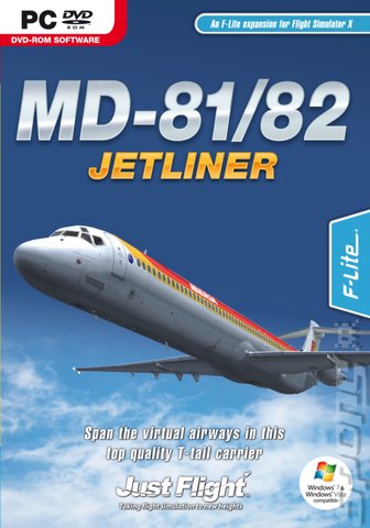 MD-81/82 Jetliner - PC Cover & Box Art