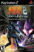 MDK 2 Armageddon - PS2 Cover & Box Art