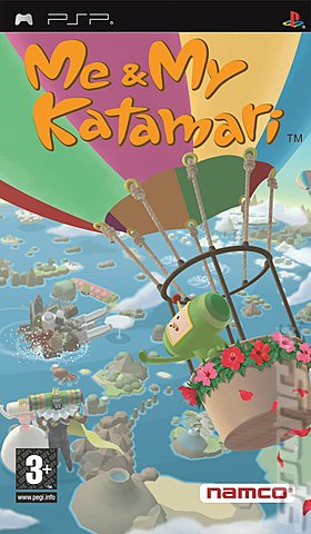 Me and My Katamari - PSP Cover & Box Art