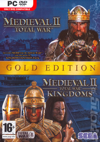 Medieval II: Total War Gold Edition - PC Cover & Box Art
