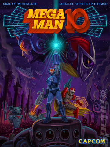 Mega Man 10 - PS3 Cover & Box Art