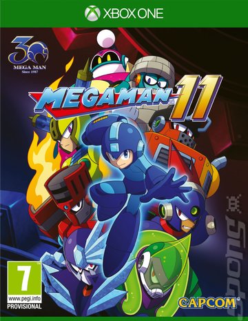 Mega Man 11 - Xbox One Cover & Box Art