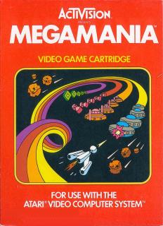 Megamania - Atari 2600/VCS Cover & Box Art